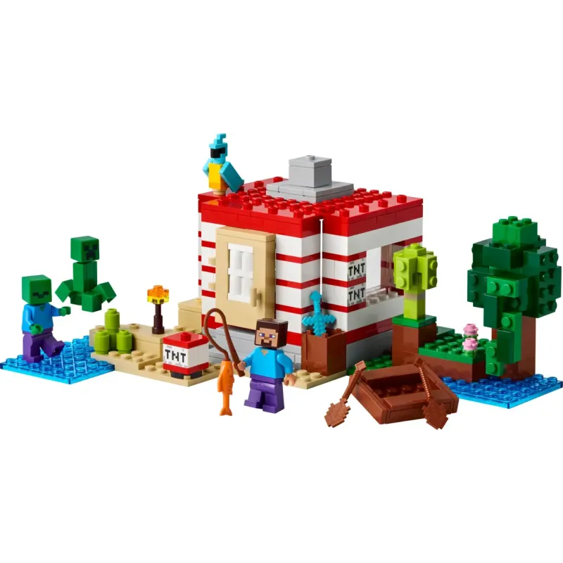 Lego Minecraft - Minecraft The TNT Jungle House 21275
