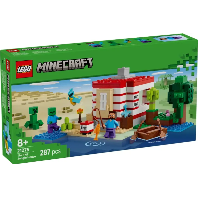 Lego Minecraft - Minecraft The TNT Jungle House 21275