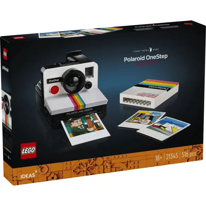 Lego Ideas - Polaroid OneStep SX-70 Camera 21345