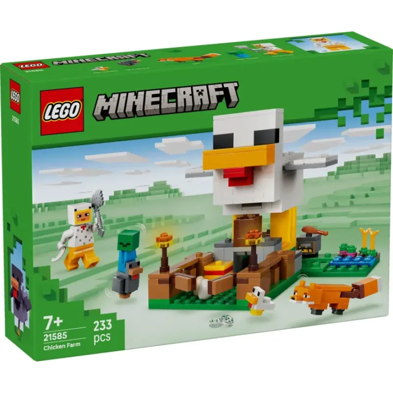 Lego Minecraft - Chicken Farm 21585