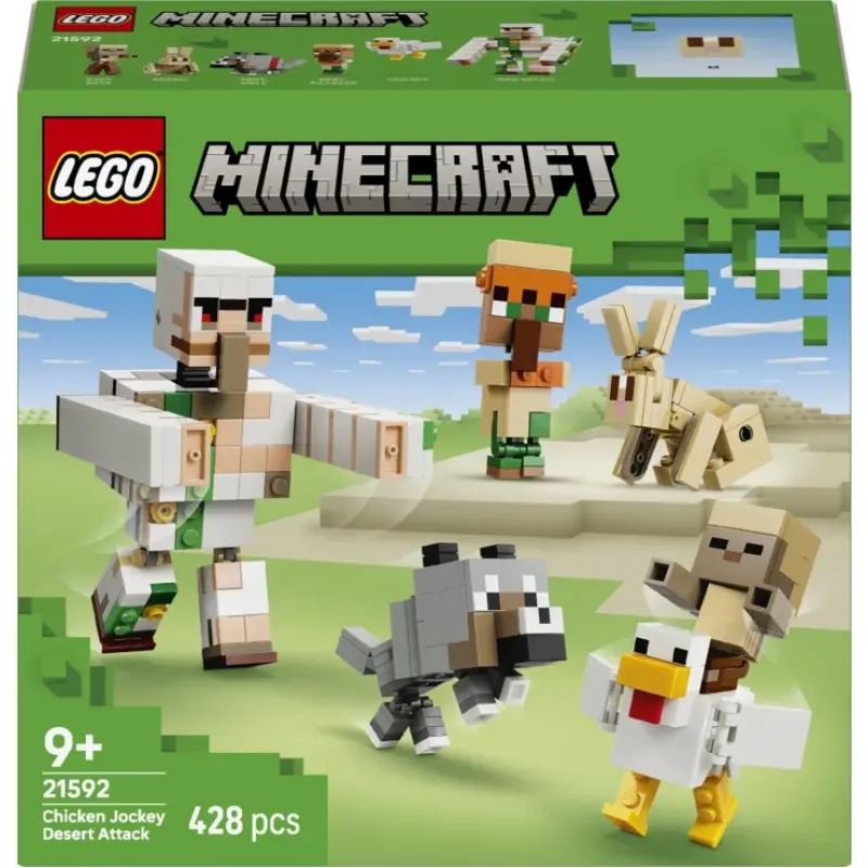 Lego Minecraft - Chicken Jockey Desert Attack 21592