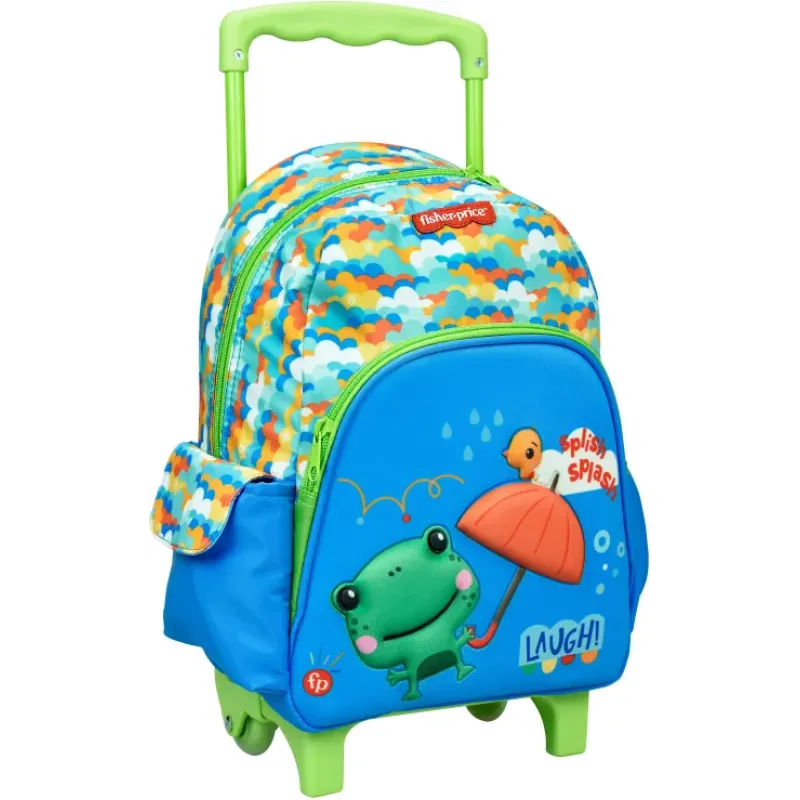 Gim – Τσάντα Τρόλεϊ Νηπιαγωγείου, Fisher Price Frog 349-35073