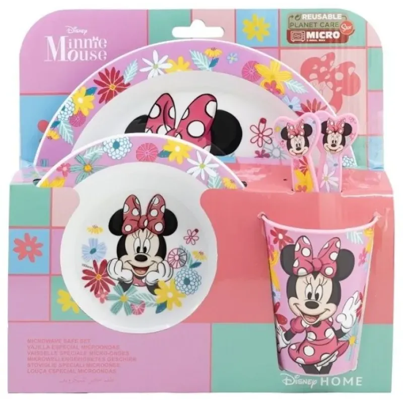 Stor - Σετ Φαγητού 5 Τμχ Minnie Mouse 530-74450