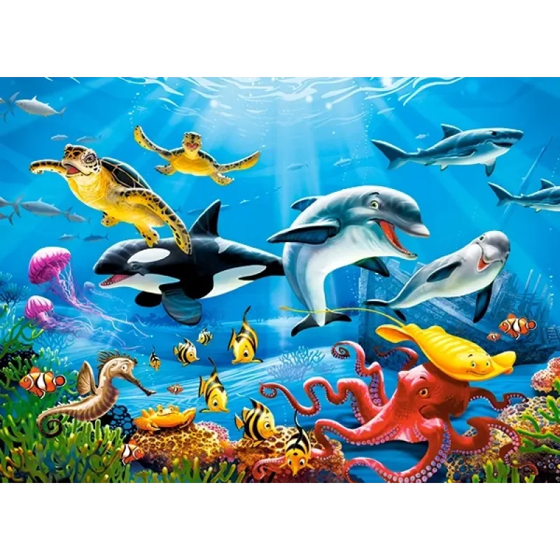 Castorland - Puzzle, Tropical Underwater World 200 Pcs 222094