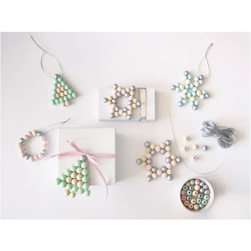 Folia - Σετ Ξύλινες Χάντρες, Star Set 22522