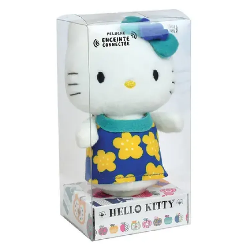 Jemini - Λούτρινο Hello Ktty 11 cm Μπλε Με Ηχείο Bluetooth 24062