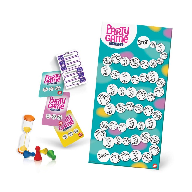 AS - Επιτραπέζιο, Party Game Trilogy 1040-25148