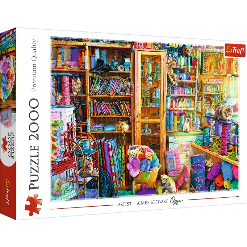 Trefl - Puzzle Kitty Paradise 2000 Pcs 27113