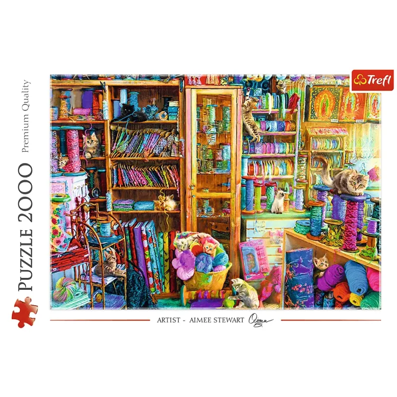 Trefl - Puzzle Kitty Paradise 2000 Pcs 27113