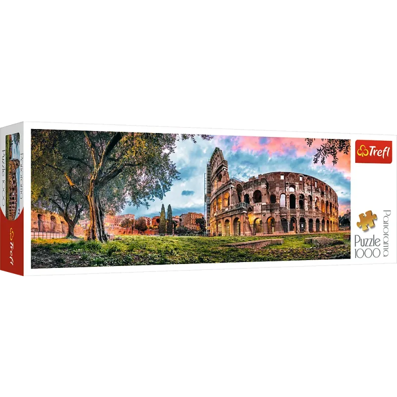 Trefl - Puzzle Panorama, Colosseum At Dawn 1000 Pcs 29030