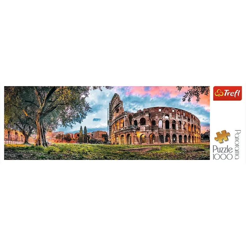 Trefl - Puzzle Panorama, Colosseum At Dawn 1000 Pcs 29030