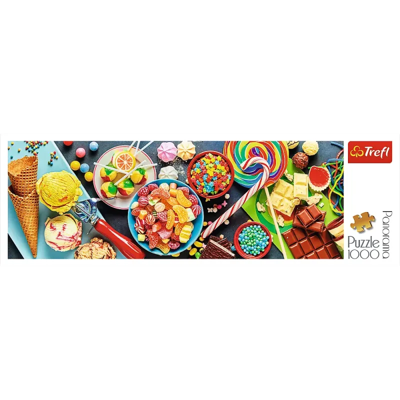 Trefl - Puzzle Panorama, Sweet Delights 1000 pcs 29046