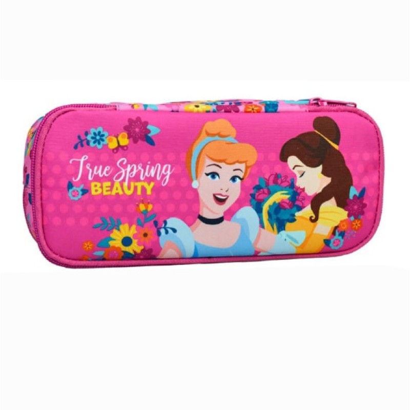 Gim - Σχολική Κασετίνα Οβάλ, Disney Princess Spring 331-52144