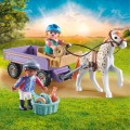 Playmobil Horses Of Waterfall -  Άλογο Με Άμαξα 71496