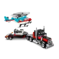 Lego Creator - Flatbed Truck With Helicopter 31146