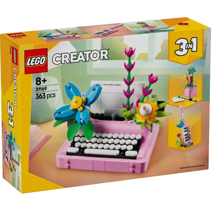 Lego Creator - Typewriter With Flowers 31169