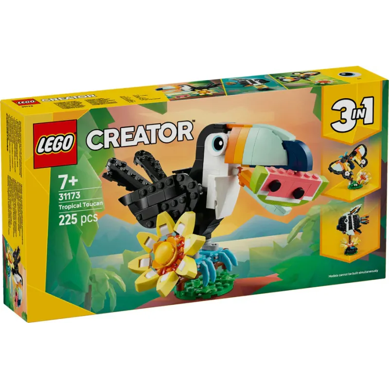 Lego Creator - Wild Animals, Tropical Toucan 31173