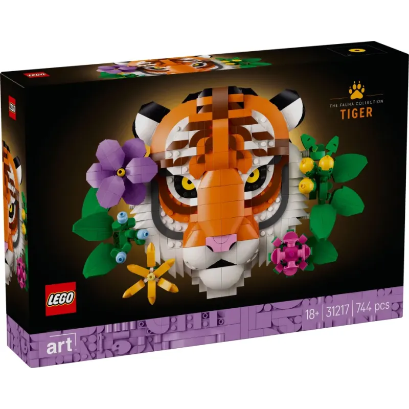 Lego Art - The Fauna Collection-Tiger 31217