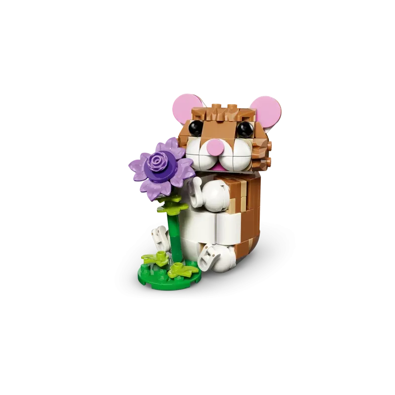 Lego Creator - Cute Hamster With A Flower 31376