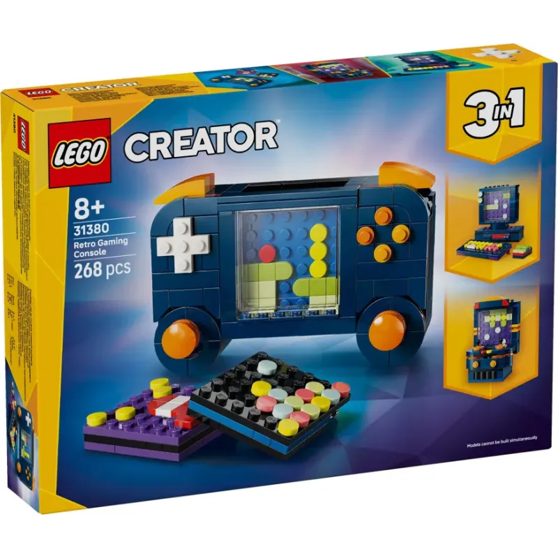Lego Creator - Creator 3in1 Retro Gaming Console 31380