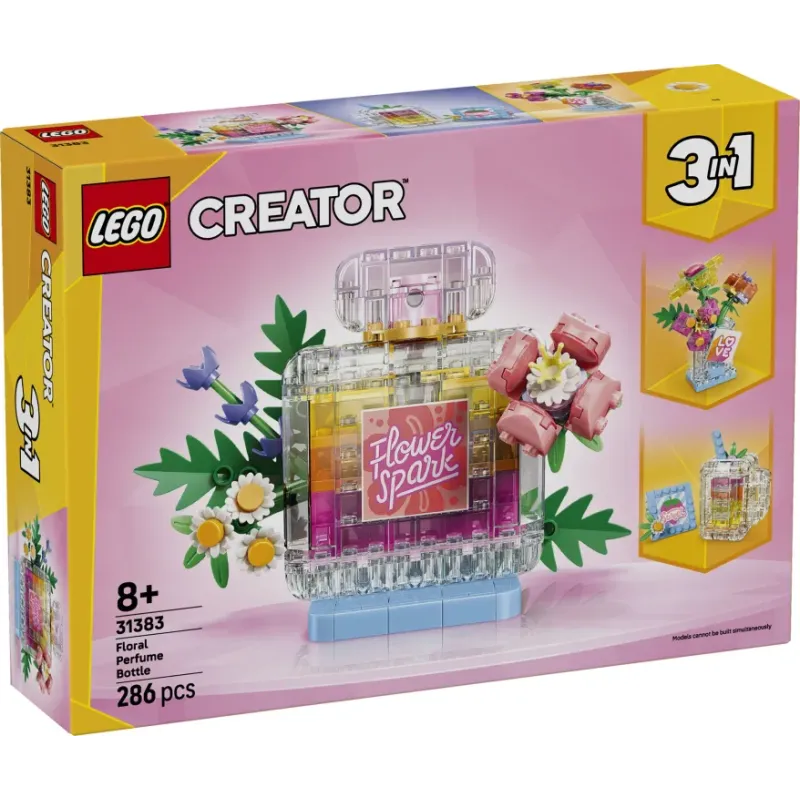 Lego Creator - Floral Decor Perfume Bottle 31383