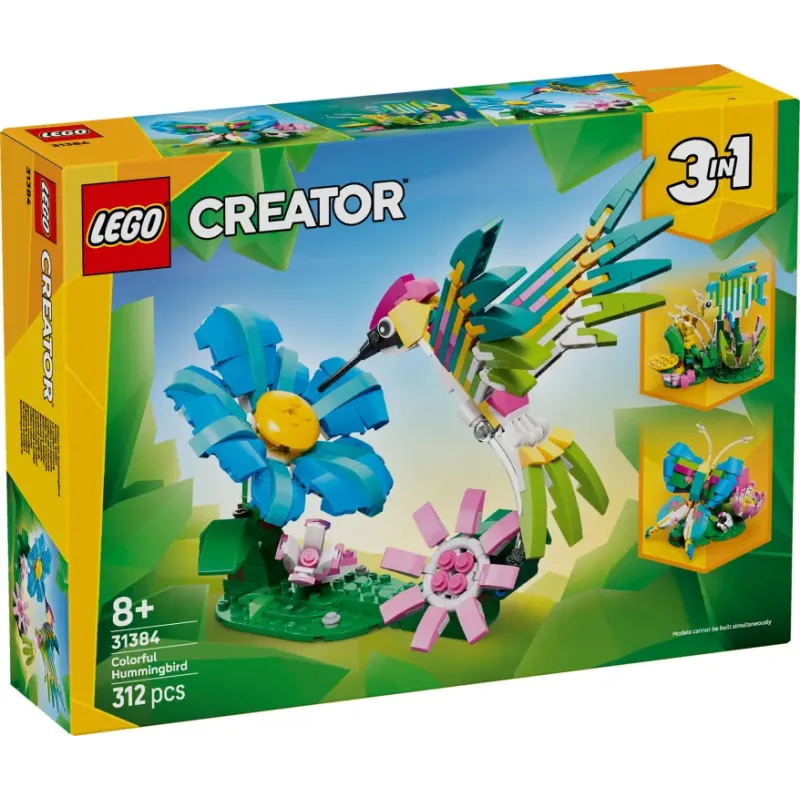 Lego Creator - Wild Animals: Colorful Hummingbird 31384