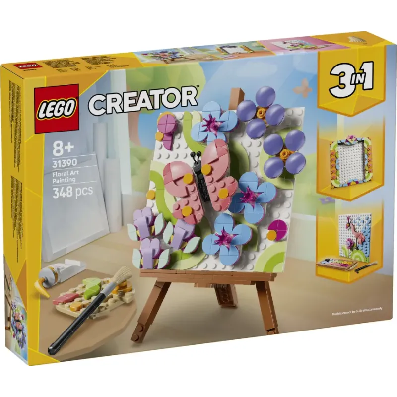 Lego Creator - Floral Art Decor Painting 31390
