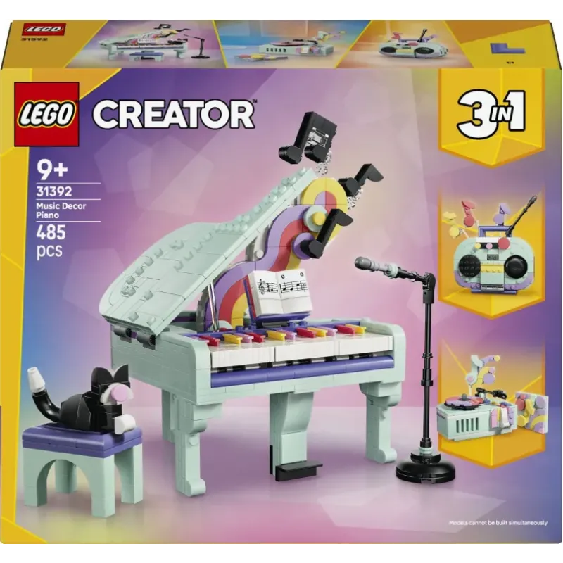 Lego Creator - Music Decor Piano With Cat 31392
