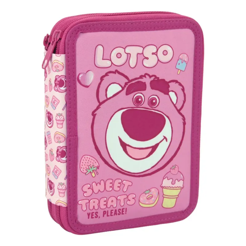 Gim – Κασετίνα Διπλή Γεμάτη, Toy Story, Lotso 332-80100