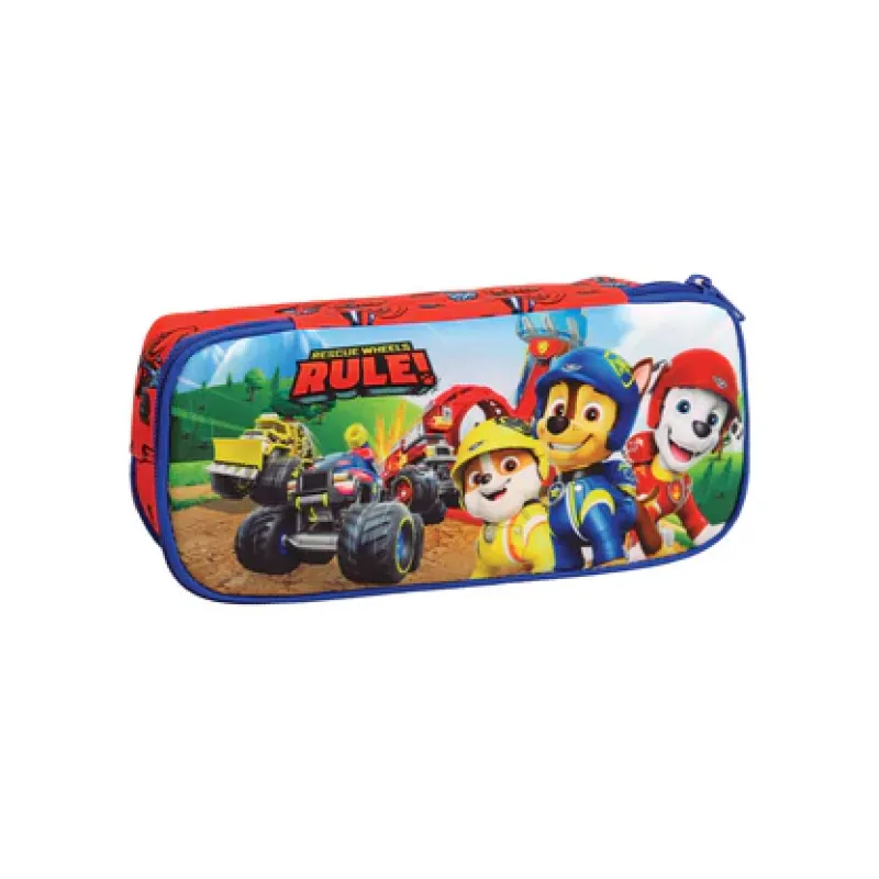 Gim - Κασετίνα Βαρελάκι, Paw Patrol Rescue Wheels 334-00144