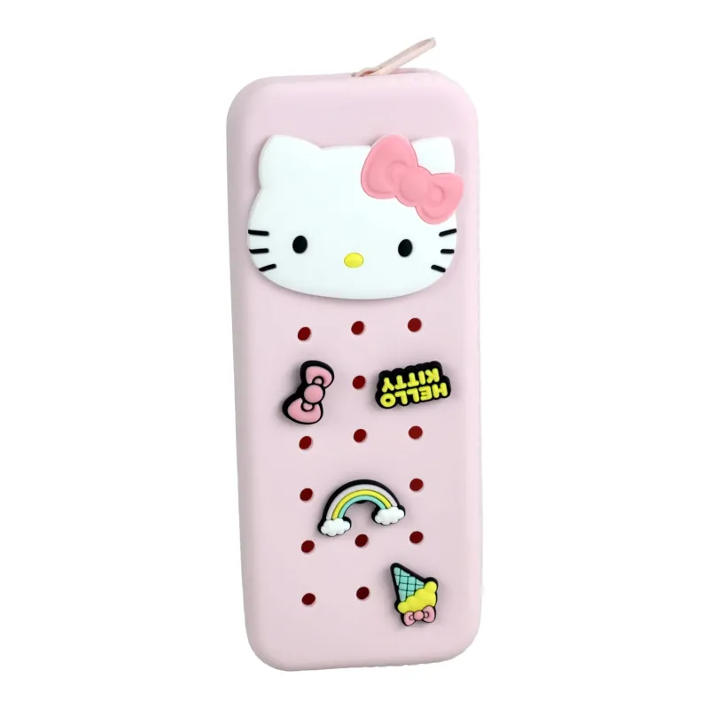 Gim - Κασετίνα Σιλικόνης Με Pins Ροζ, Hello Kitty 335-77152
