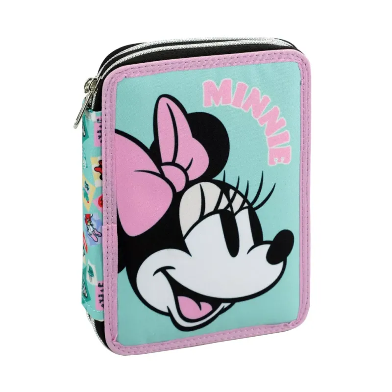 Gim – Κασετίνα Διπλή Γεμάτη Disney Minnie, Love Your Life 340-32100