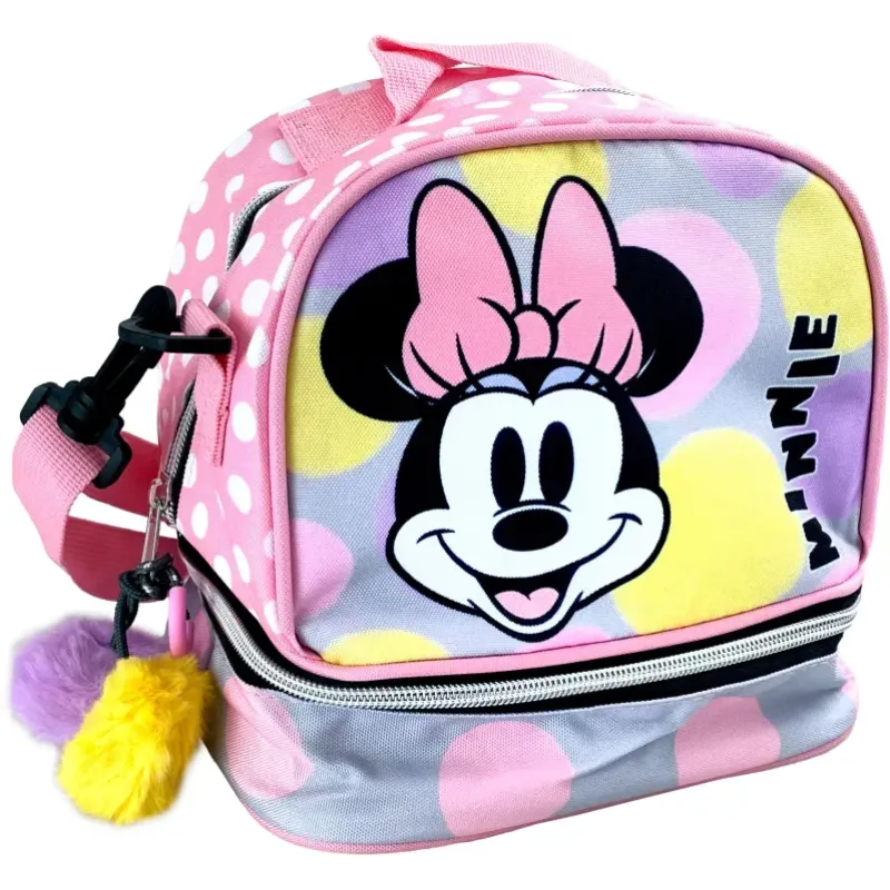 Gim - Τσαντάκι Φαγητού Oβαλ, Minnie Bow 340-33220