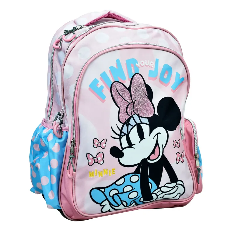 Gim – Σακίδιο Πλάτης Οβάλ, Minnie Polka Dot Powder 340-38031