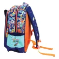 Gim – Τσάντα Πλάτης Νηπιαγωγείου 2 Θήκες, Mickey Mouse, Fun Travels 340-92054