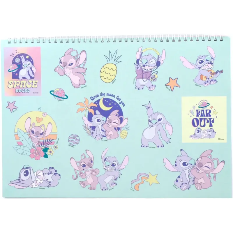 Gim - Μπλοκ Ζωγραφικής Stitch 40Φ 23x33cm 342-01416