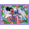 Trefl - Puzzle 4 in 1 Lilo and Stitch’s 54/48/35/70 Pcs 34633 Trefl - Puzzle 4 in 1 Lilo and Stitch’s 54/48/35/70 Pcs 34633