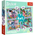 Trefl - Puzzle 4 in 1 Lilo and Stitch’s 54/48/35/70 Pcs 34633 Trefl - Puzzle 4 in 1 Lilo and Stitch’s 54/48/35/70 Pcs 34633