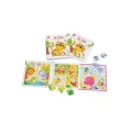 1 Βιβλίο + 3 Μαγνητικά Παζλ - Τα Ζώα