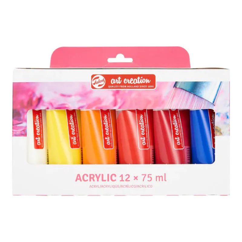 Royal Talens - Art Creations Ακρυλικά Χρώματα 75ml Σετ 12 Τεμ 3582812M