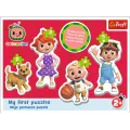 Trefl - Puzzle 4 in 1, Cocomelon 2/3/4/5 Pcs 36129