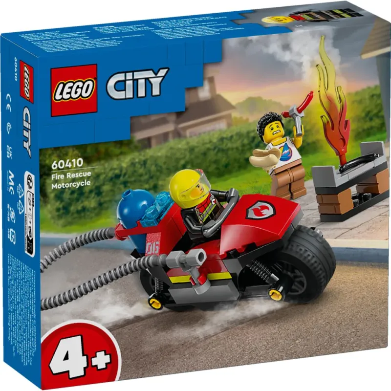 Lego City - Fire Rescue Motorcycle 60410