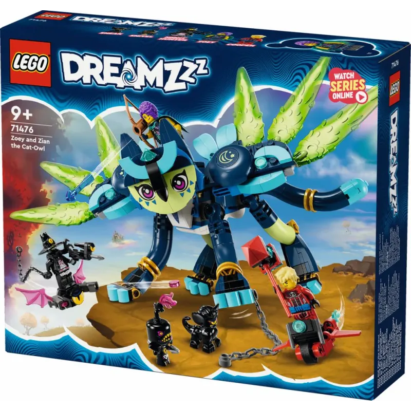 Lego Dreamzzz - Zoey and Zian the Cat-Owl 71476