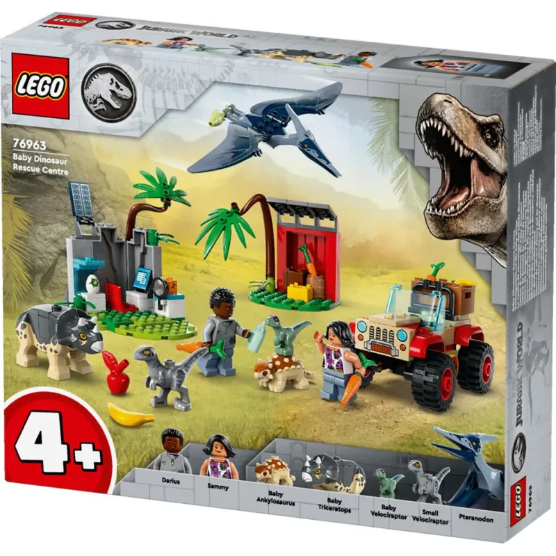 Lego Jurassic World - Baby Dinosaur Rescue Center 76963