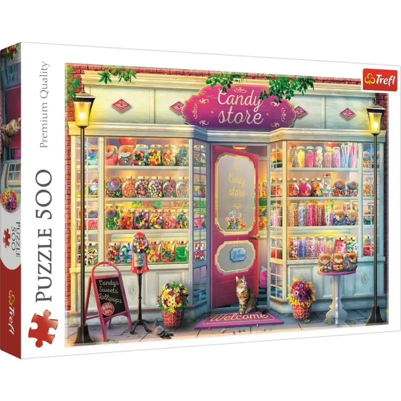 Trefl - Puzzle The Candy Shop 500 Pcs 37407