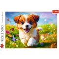 Trefl - Puzzle, Happy Puppy 500 Pcs 37524