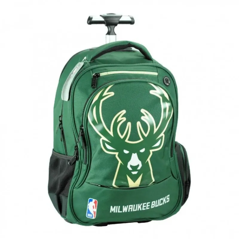 Gim – Τσάντα Τρόλεϊ Δημοτικού, NBA Milwaukee Bucks 378-01074