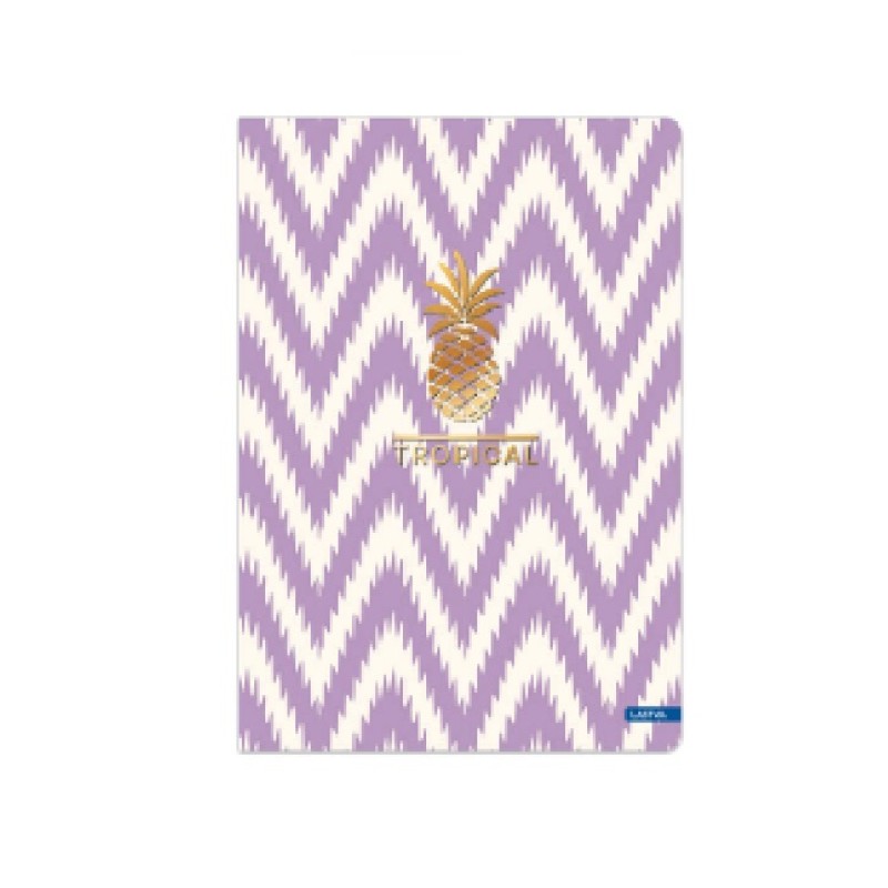 Lastva - Τετράδιο A4, 96 Φύλλων, Tropical Collection, Purple 38077