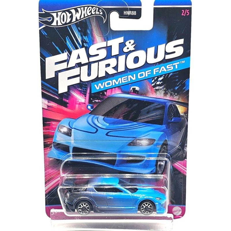 Mattel Hot Wheels - Fast And Furious, Women Of Fast , Mazda RX-8 2/5 HRW37 (HNR88)