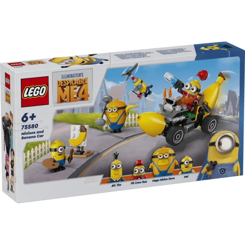 Lego Minions - Minions & Banana Car 75580